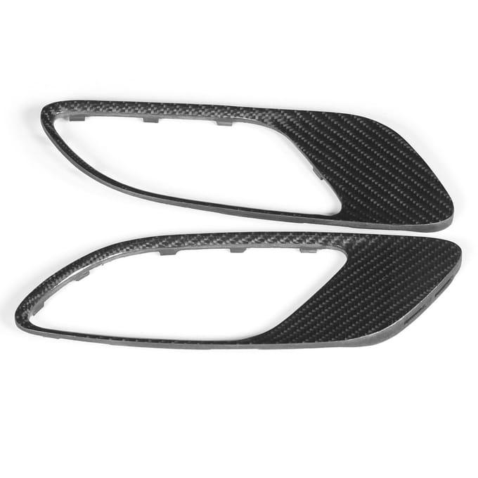 Couvercle d'aération de capot en fibre de carbone sèche Remplacement pour modification de voiture E93 Cabriolet M3 black