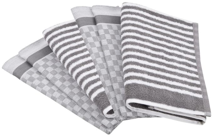 Ross Sonstiges 4 X theedoek- 2 X keukenhanddoek - in set 6 pack Exclusiv