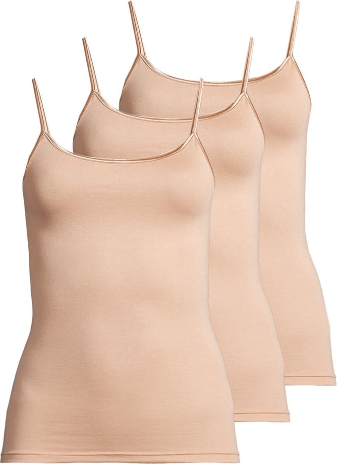 Conta Dames spaghettitop 3 pack Modal