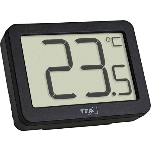 TFA Dostmann Digitales Thermometer 30.1065.01 Thermometer Zwart