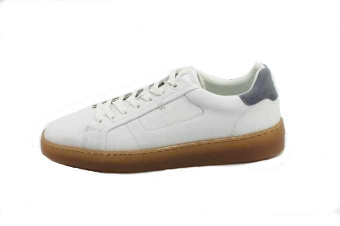 Greve Wave Sneakers - Leer - Heren - Wit