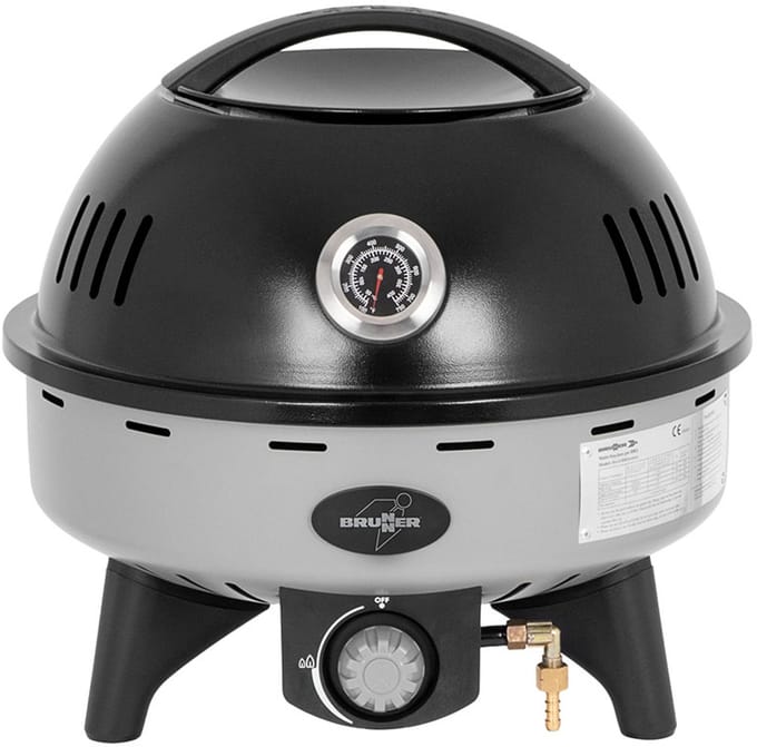 Brunner Gas Barbeque Devil BBQruiser LT - 30 mbar - Camping BBQ - Compact - Gemakkelijk te vervoeren