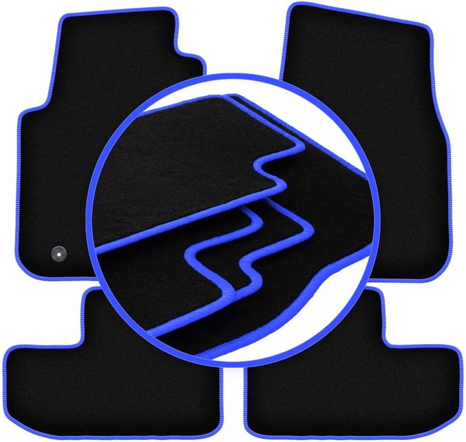 CARLUX-BLUE automatten voor: Dodge Challenger III coupé (2008-)