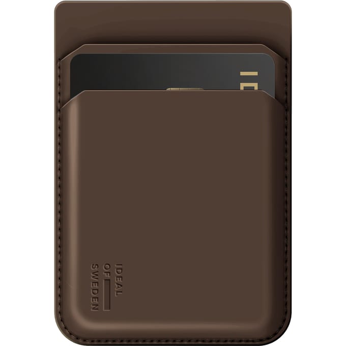 iDeal of Sweden geschikt voor MagSafe Magnetische kaarthouder - Mocha Mousse