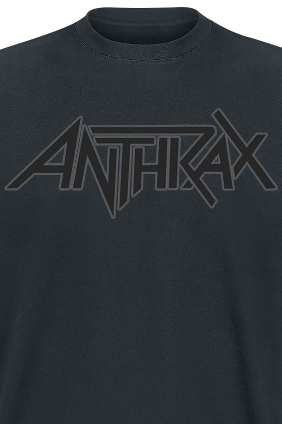 Anthrax T-shirt - Logo - S tot 4XL - voor Mannen - zwart