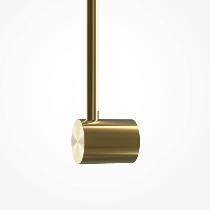 Maytoni LED wandlamp Light stick, messing, hoogte 60 cm