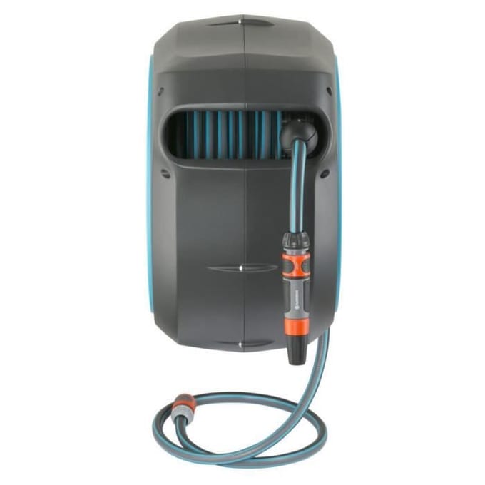 Gardena wandslangenbox RollUp L (turkoois) 30 m - Ø 11 mm