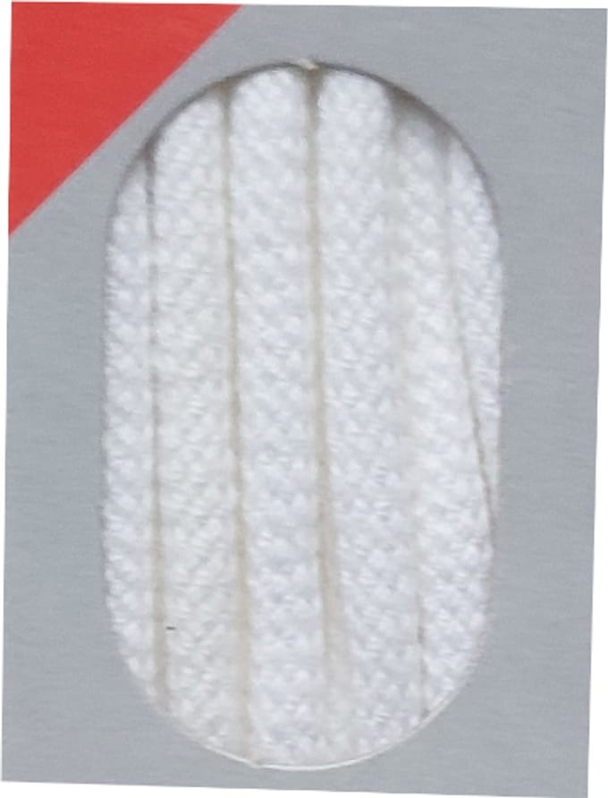 Bob Veter - Wit - Sport Rond - Koord Veters - Lengte 90 cm - Dikte 3 mm - Schoenveter