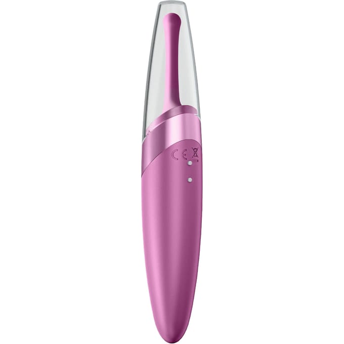 Satisfyer, tipvibrator, 'Twirling Delight', 17 cm, waterdicht, oplaadbaar, medische siliconen