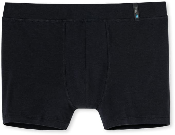 SCHIESSER Long Life Soft boxer (1-pack) - heren short blauwzwart