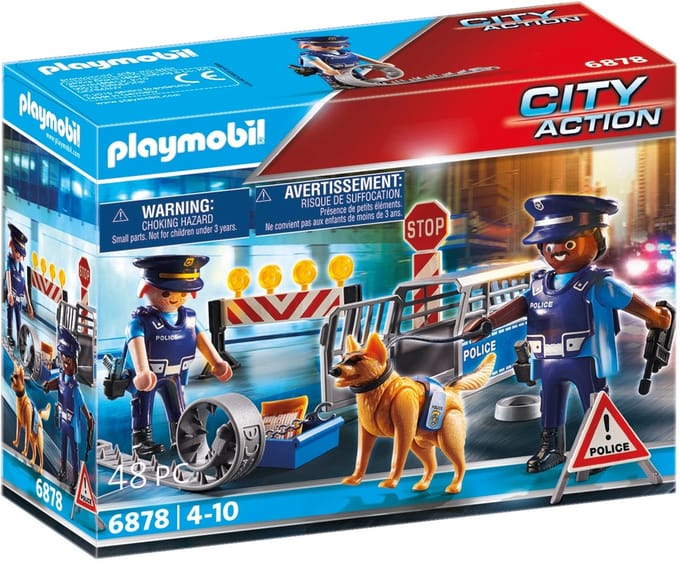 Politieblokkade Simulatiespel Playmobil