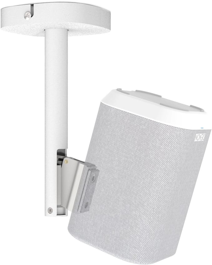 Cavus - CPDH150W Plafondsteun voor Denon Home 150 – Draaibaar & Kantelbaar – Wit