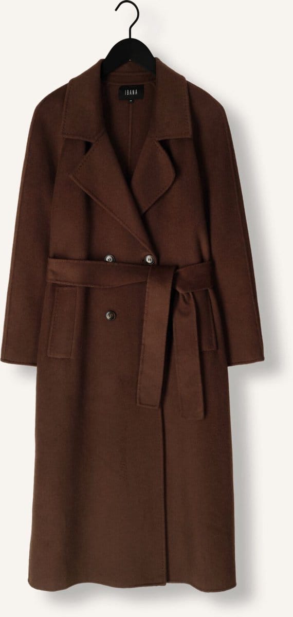 Ibana Cassia Jassen Dames - Winterjas - Bruin - Maat 42