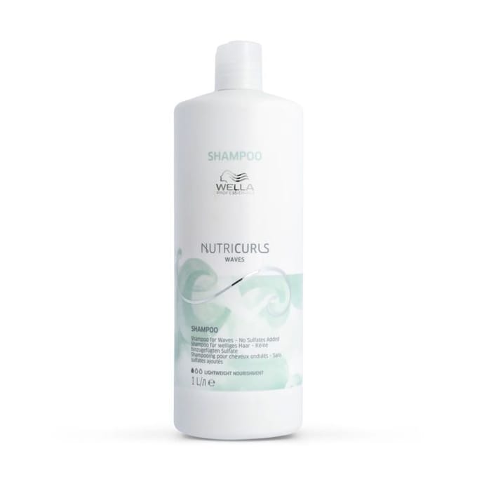 Wella Professionals Nutricurls Shampoo Waves - Krullend & Golvend Haar - 1000 ml