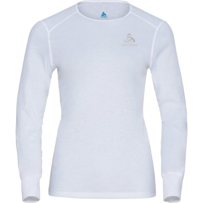 Odlo Active Warm Lange Mouw Thermoshirt Dames - Wit - Maat M