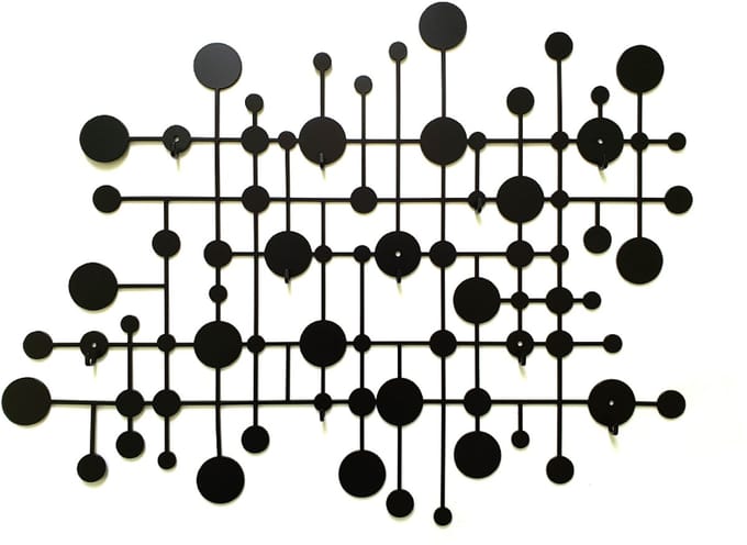 Decorizzly Elzo - Geometrische Wandkapstok - Roestbestendig - Modern Design