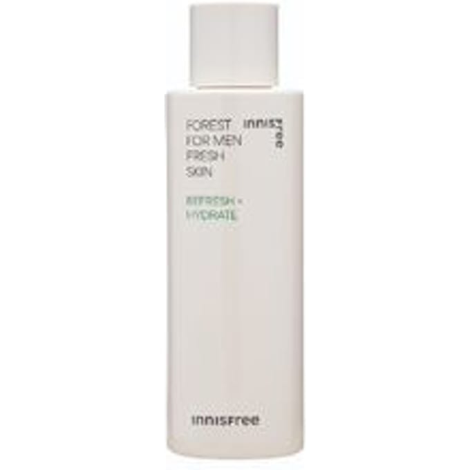 [INNISFREE] Forest for Men Fresh Skin 180ml 1pc + Sample Gifts green