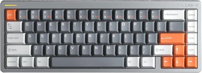 Compact 65% Gaming Mechanical Keyboard met RGB en Hot-swappable Switches