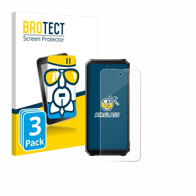 Screenprotector 3 Stuks voor Blackview BL8000 5G Beschermglas transparant