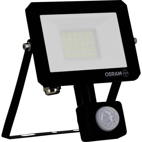 OSRAM HOMELIGHTING FLOODLIGHT LUX SENSOR 20W 830 BLACK 4099854489549 LED-schijnwerper 20.00 W Lichtkleur (naam): Warmwit