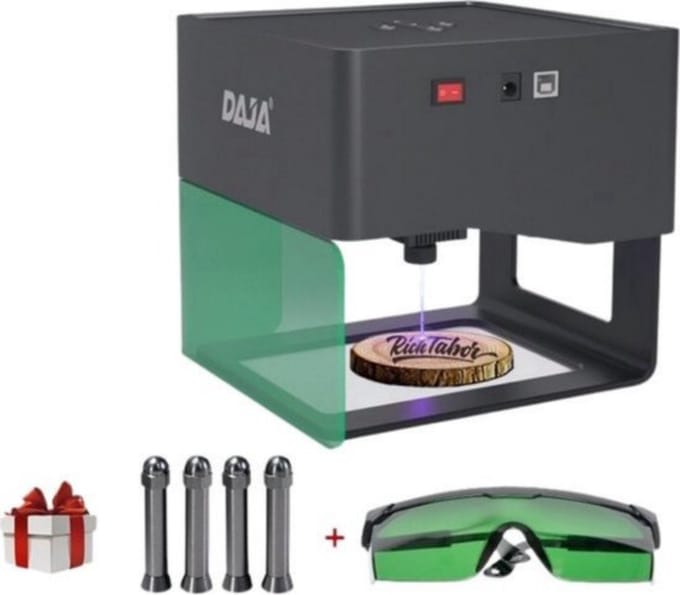 Luxe Laser Graveermachine – Laser Cutter – Engraver – Snijmachine – Compleet – Volledige Set – 3000mW – ABS