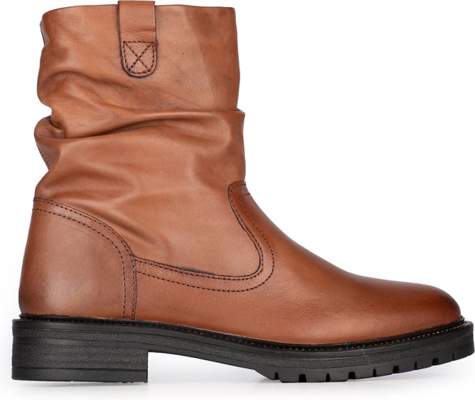 Poelman DUNGABALL Dames Laarzen - Cognac