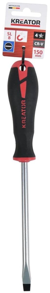 Kreator Schroevendraaier KRTH20206 - Schroevendraaier sleufkop 150mm, SL8