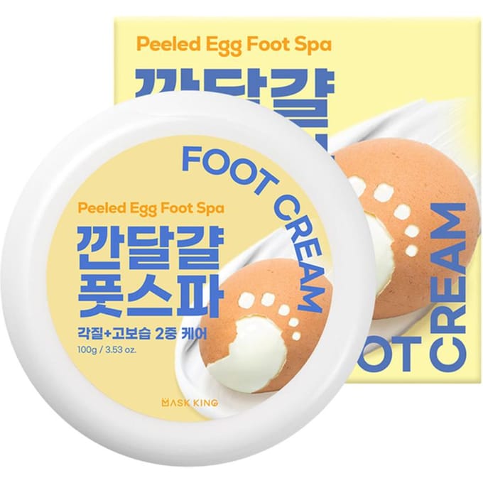 [MASK KING] Gepelde Ei Voet Spa Voetcrème 100g beige