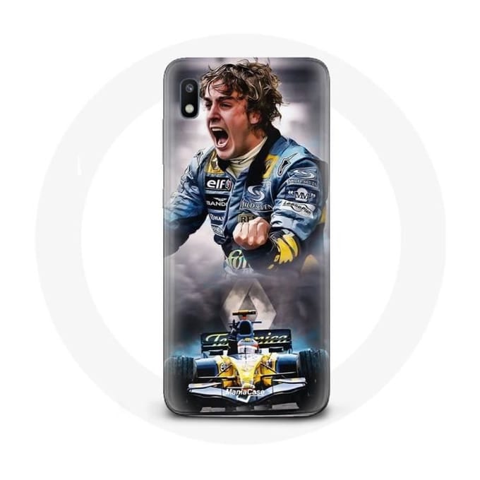 Case voor Samsung Galaxy A10 Formule 1 Fernando Alonso F1-coureur