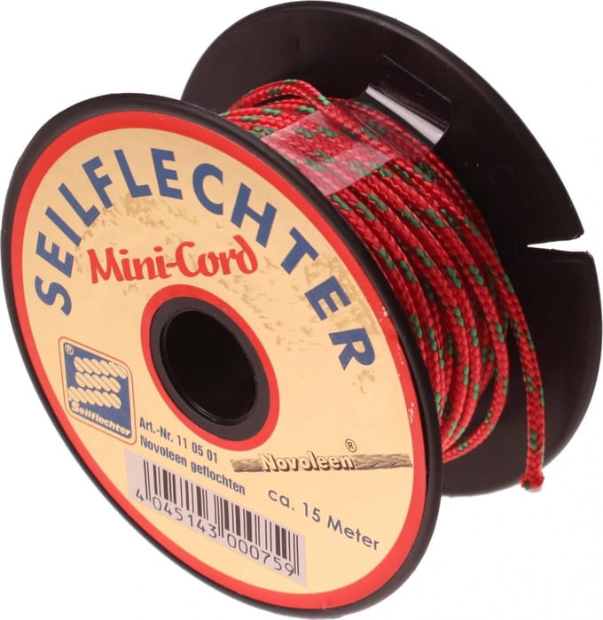 Seilflechter Mini Koord Novoleen - Ø 1.5 mm - Lengte 15 meter - Assorti - 150 daN
