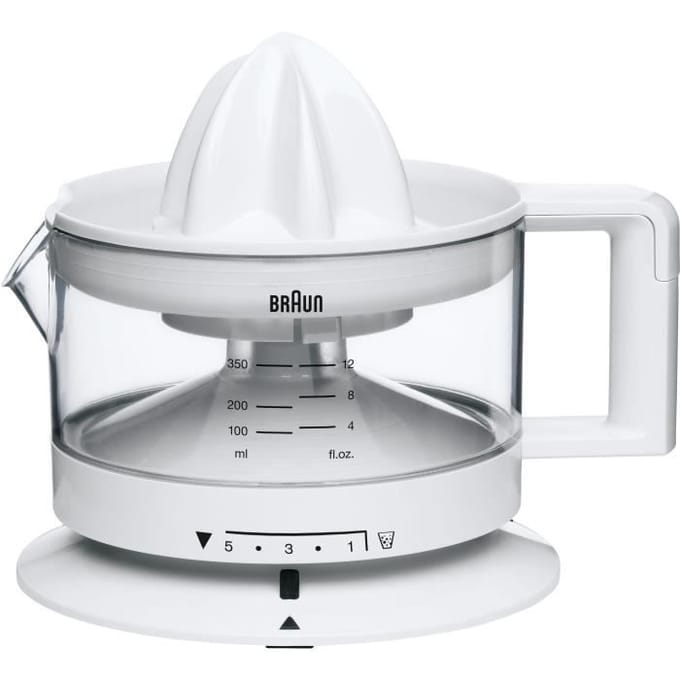 Braun TributeCollection CJ 3000 WH - Elektrische citruspers - Wit