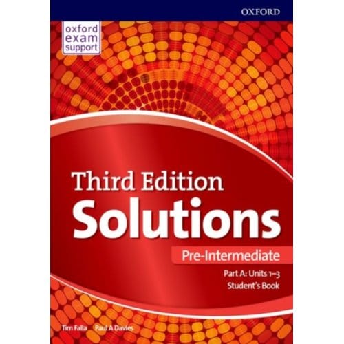 Solutions: Pre-Intermediate: Student's Book A Units 1-3 - Solutions - Paul Davies