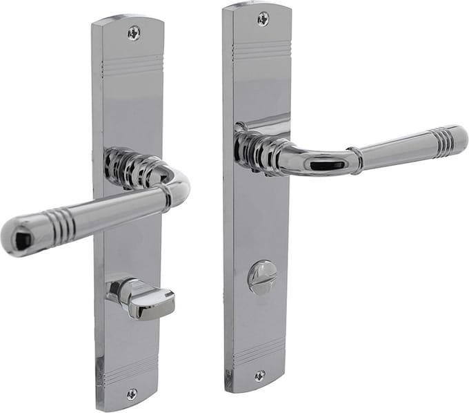 Intersteel Deurkruk - Emily 1705 op langschild WC78/8mm - chroom - 0016.170569