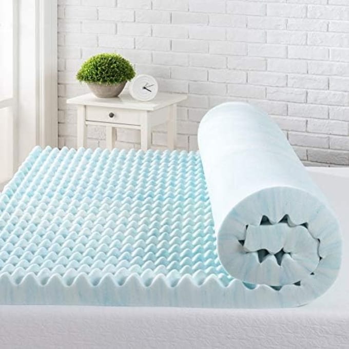 Noppenmatras - Schuimmatras - 140 x 200 cm - Hoogte: 7,5cm