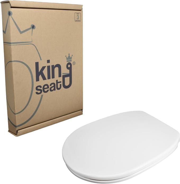 Comfortabel Duroplast Toiletbril met Soft-Close en Montagemateriaal