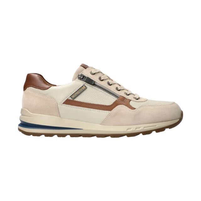 Mephisto Bradley - heren sneaker - Beige - maat 43 (EU) 9 (UK)