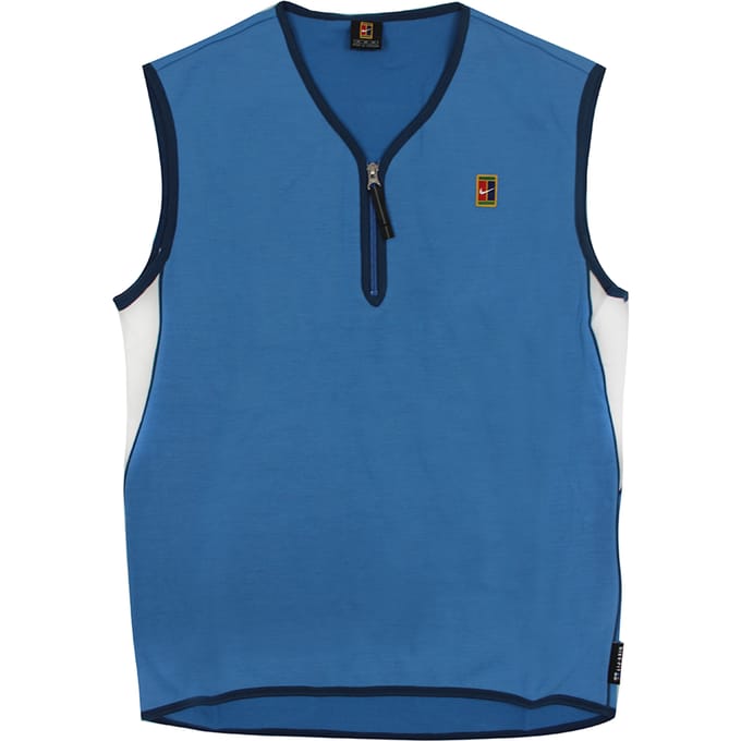 Vintage Nike Heren 1/4 Zip Vest Top