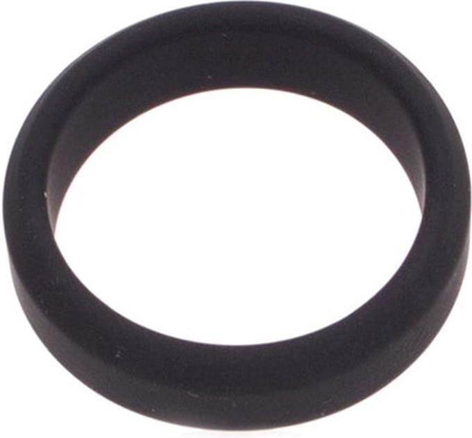 Kiotos - Cockring Siliconen - Zwart 45 mm