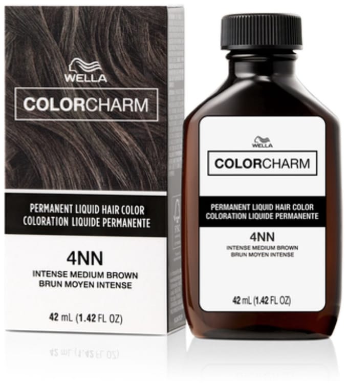 Wella Color Charm Permanent Liquid Haircolour - 4NN - Intense Medium Brown