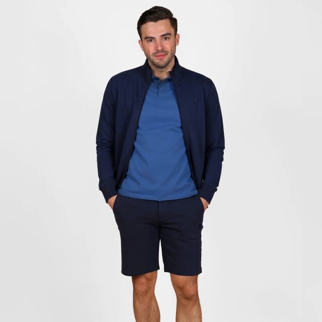 Heren Sweatvest Blokland - Donkerblauw