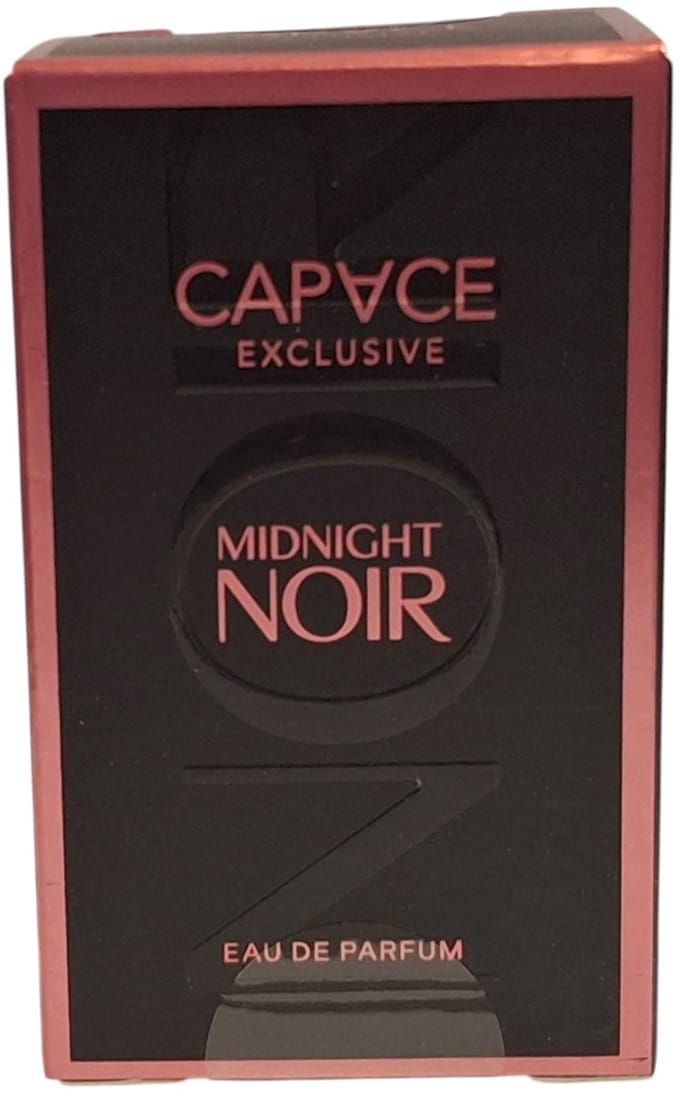 Capace Exclusive Midnight Noir Eau de Parfum 15 ml – Mini Dames Parfum – Oriëntaals – Handtas Formaat