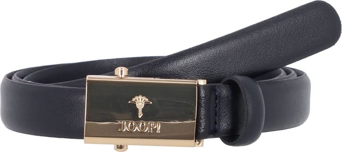JOOP! Leren Riem 2,0 CM Women's Belt W100 D`Blue Donkerblauw