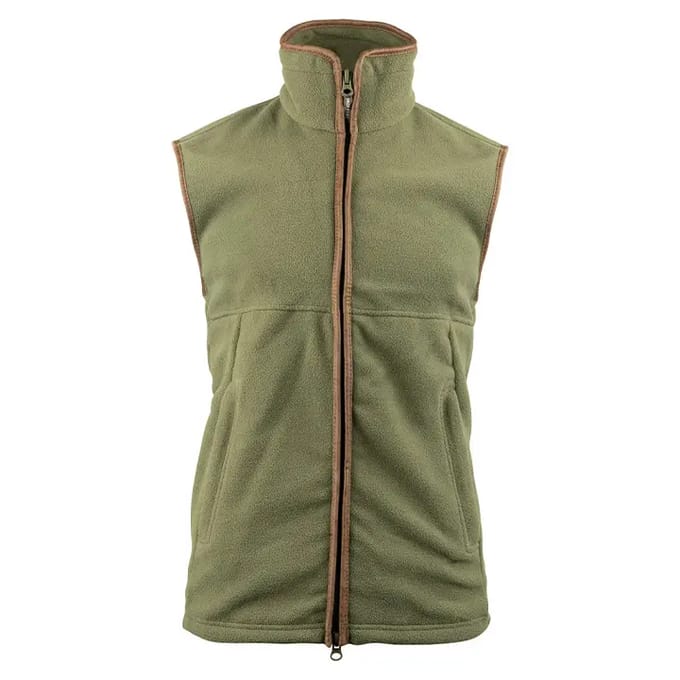 Mouwloze fleece full zip Jack Pyke