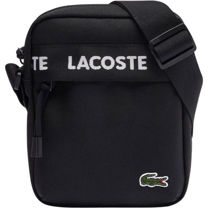 Lacoste Neocroc - Schoudertas 21 cm (tape noir)