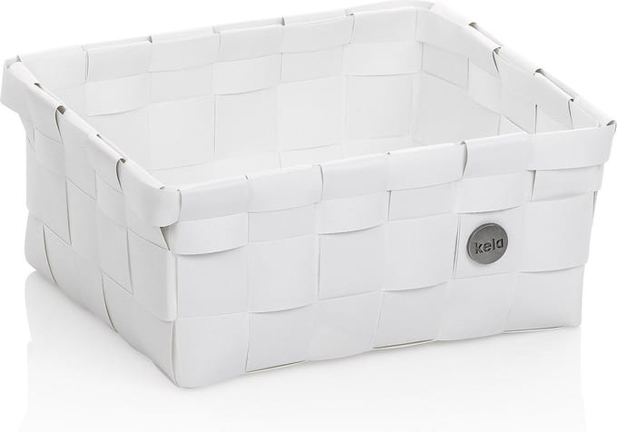 Kela Badkamer - Neo Mand 19x23x10 cm - Polypropyleen - Wit