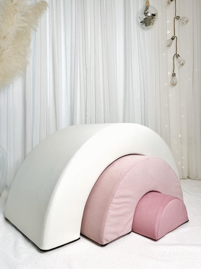 Rainbow Playset Foamblokken - Moje - Pink