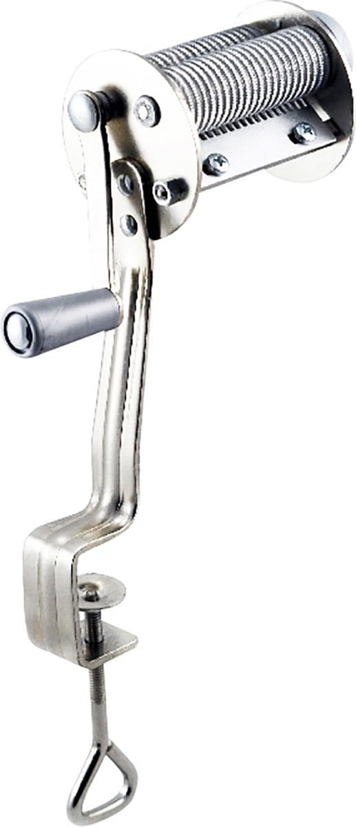 Primpol handmatige pastamachine - pastamaker RVS - 7 cm werkbreedte - snijkammen 1mm
