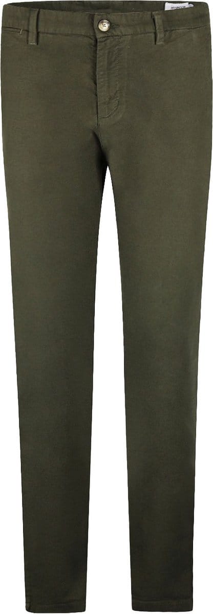 McGregor Chino Moleskin Olijfgroen - Maat W 30 - L 32 - Heren
