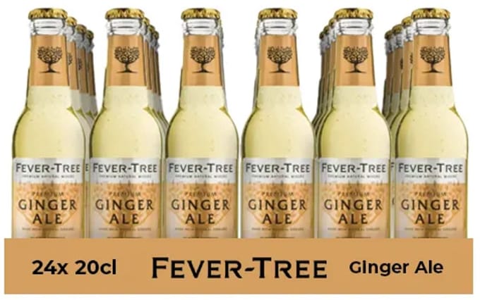 Fever tree ginger ale (24x 20cl)