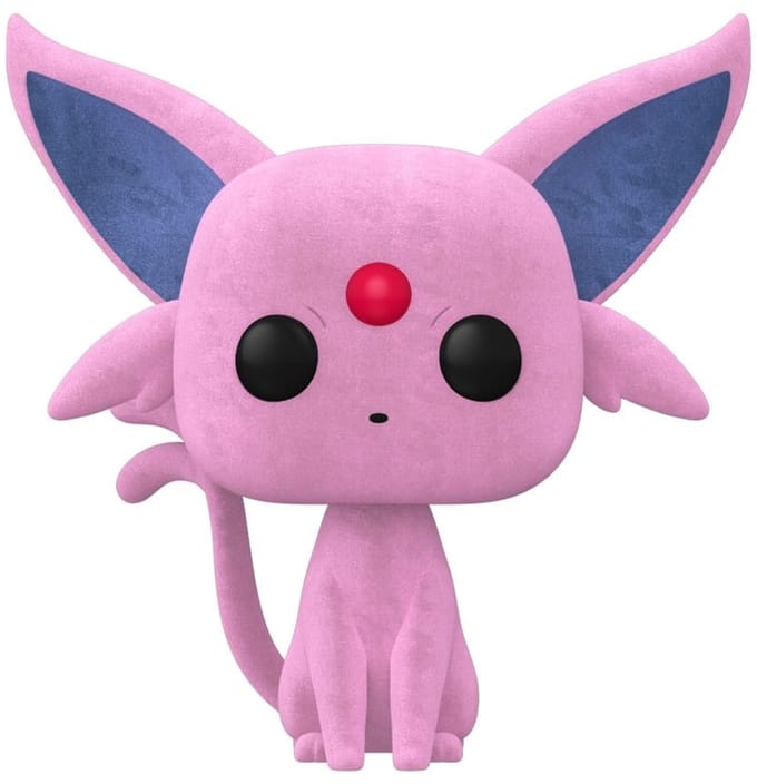 Funko Pop! Games: Pokémon - Espeon Flocked (Exc) - Smartoys Exclusive